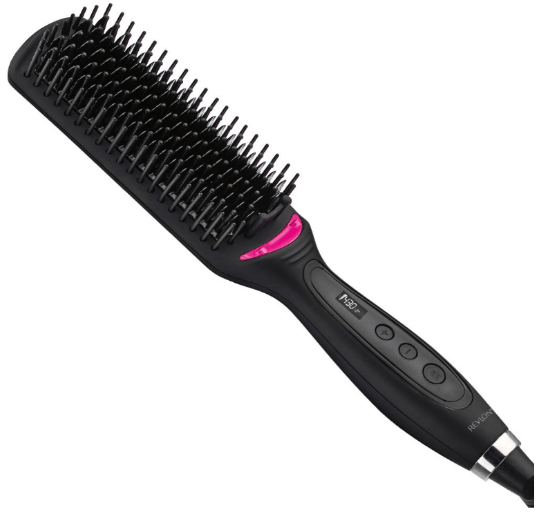 Revlon brush which provides salon finish straight hair in minutes