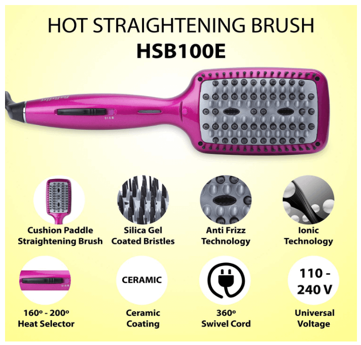 Babyliss electric brush for all types of hair