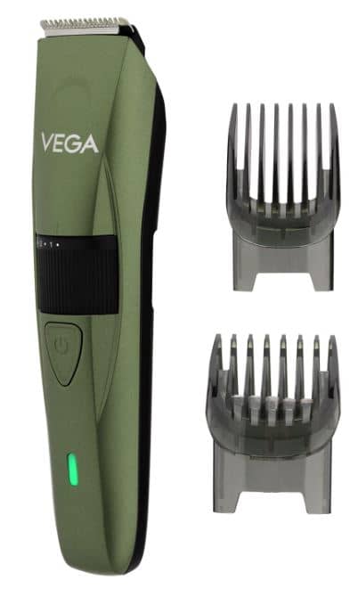 Vega beard trimmer with 2 adjustable combs