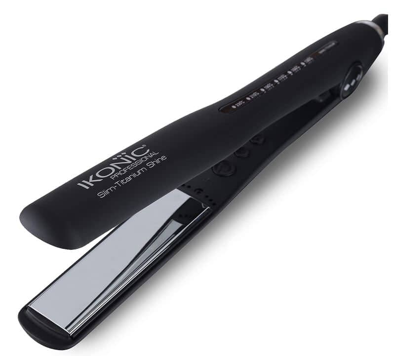 Ikonic hair straightener to control frizz and to convert the curly hair into sleek straight hair